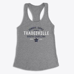 Tradesville South Carolina General Supply Women's Racerback Tank