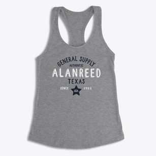 Alanreed Texas General Supply Women's Racerback Tank
