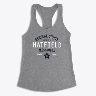 Hatfield Missouri General Supply Women's Racerback Tank