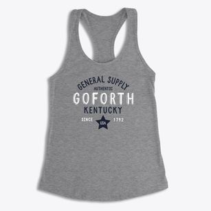 Goforth Kentucky General Supply Women's Racerback Tank