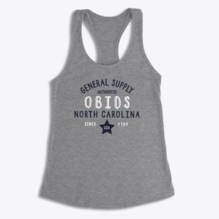 Obids North Carolina General Supply Women's Racerback Tank