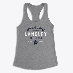 Langley Illinois General Supply Women's Racerback Tank