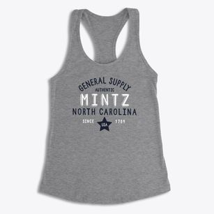 Mintz North Carolina General Supply Women's Racerback Tank