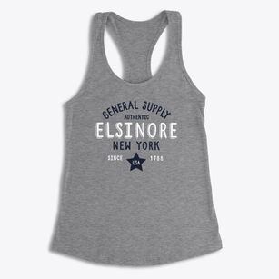 Elsinore New York General Supply Women's Racerback Tank