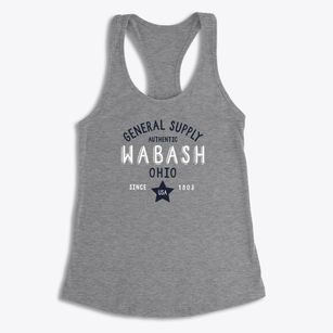Wabash Ohio General Supply Women's Racerback Tank