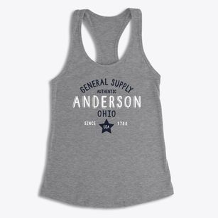 Anderson Ohio General Supply Women's Racerback Tank