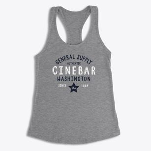 Cinebar Washington General Supply Women's Racerback Tank