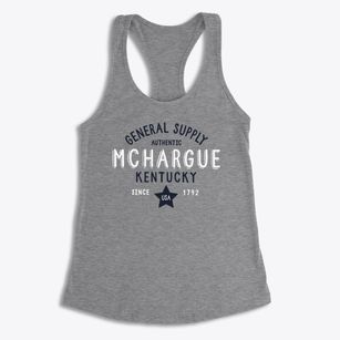 Mchargue Kentucky General Supply Women's Racerback Tank