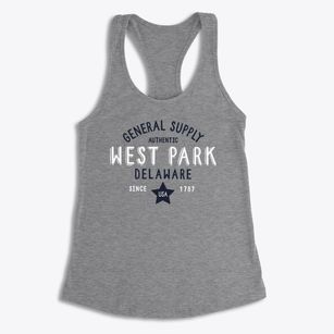 West Park Delaware General Supply Women's Racerback Tank