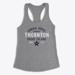 Thornton Rhode Island General Supply Women's Racerback Tank