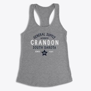 Crandon South Dakota General Supply Women's Racerback Tank