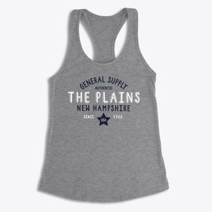 The Plains New Hampshire General Supply Women's Racerback Tank