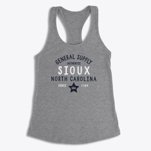 Sioux North Carolina General Supply Women's Racerback Tank