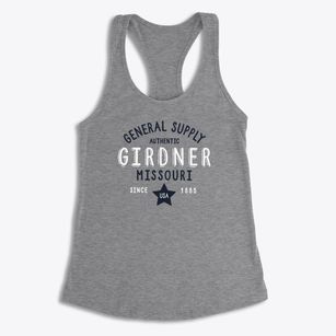 Girdner Missouri General Supply Women's Racerback Tank