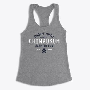 Chiwaukum Washington General Supply Women's Racerback Tank