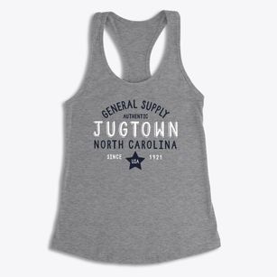 Jugtown North Carolina General Supply Women's Racerback Tank