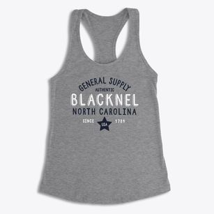 Blacknel North Carolina General Supply Women's Racerback Tank