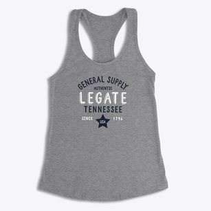Legate Tennessee General Supply Women's Racerback Tank