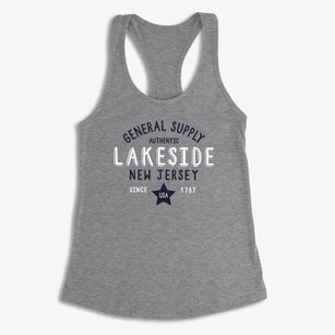 Lakeside New Jersey General Supply Women's Racerback Tank