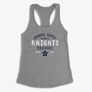 Knights Missouri General Supply Women's Racerback Tank