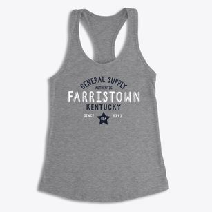Farristown Kentucky General Supply Women's Racerback Tank