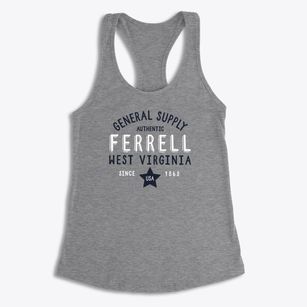 Ferrell West Virginia General Supply Women's Racerback Tank