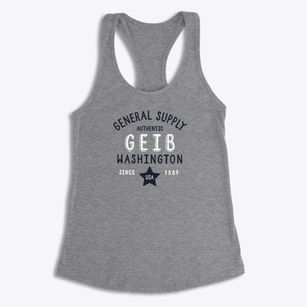 Geib Washington General Supply Women's Racerback Tank