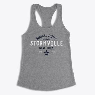 Stormville New York General Supply Women's Racerback Tank