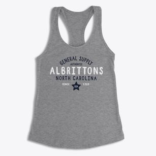 Albrittons North Carolina General Supply Women's Racerback Tank