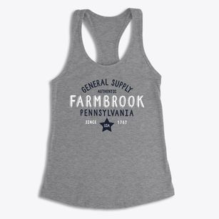 Farmbrook Pennsylvania General Supply Women's Racerback Tank