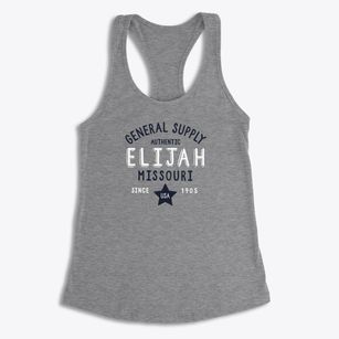 Elijah Missouri General Supply Women's Racerback Tank