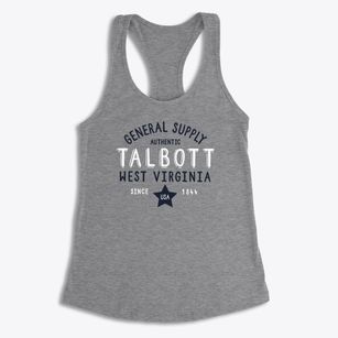Talbott West Virginia General Supply Women's Racerback Tank