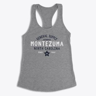 Montezuma North Carolina General Supply Women's Racerback Tank