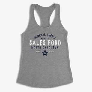 Sales Ford North Carolina General Supply Women's Racerback Tank