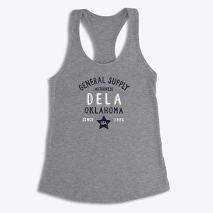 Dela Oklahoma General Supply Women's Racerback Tank