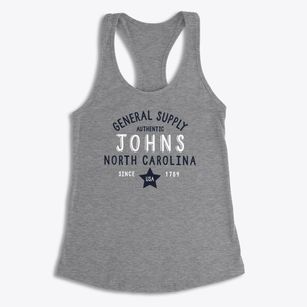 Johns North Carolina General Supply Women's Racerback Tank