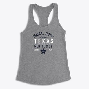 Texas New Jersey General Supply Women's Racerback Tank