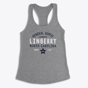 Linberry North Carolina General Supply Women's Racerback Tank