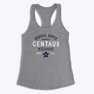 Centaur Missouri General Supply Women's Racerback Tank