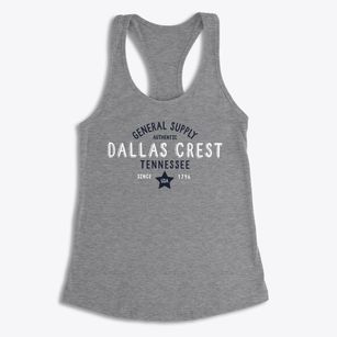 Dallas Crest Tennessee General Supply Women's Racerback Tank