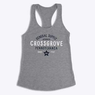 Crossgrove Pennsylvania General Supply Women's Racerback Tank