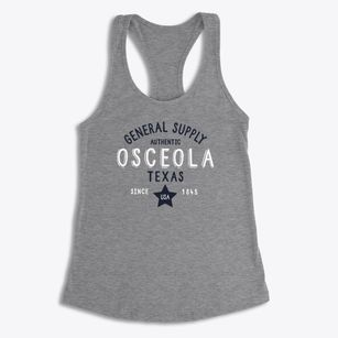 Osceola Texas General Supply Women's Racerback Tank