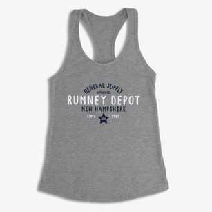 Rumney Depot New Hampshire General Supply Women's Racerback Tank