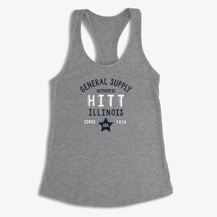 Hitt Illinois General Supply Women's Racerback Tank