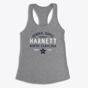 Harnett North Carolina General Supply Women's Racerback Tank
