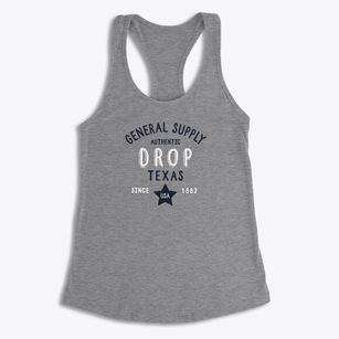 Drop Texas General Supply Women's Racerback Tank