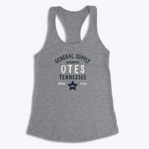 Otes Tennessee General Supply Women's Racerback Tank