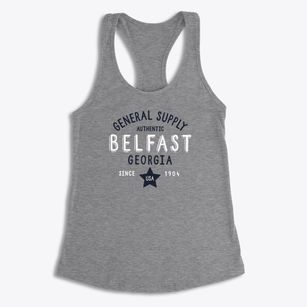 Belfast Georgia General Supply Women's Racerback Tank
