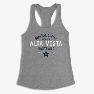 Alta Vista Maryland General Supply Women's Racerback Tank