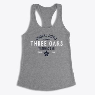 Three Oaks Tennessee General Supply Women's Racerback Tank